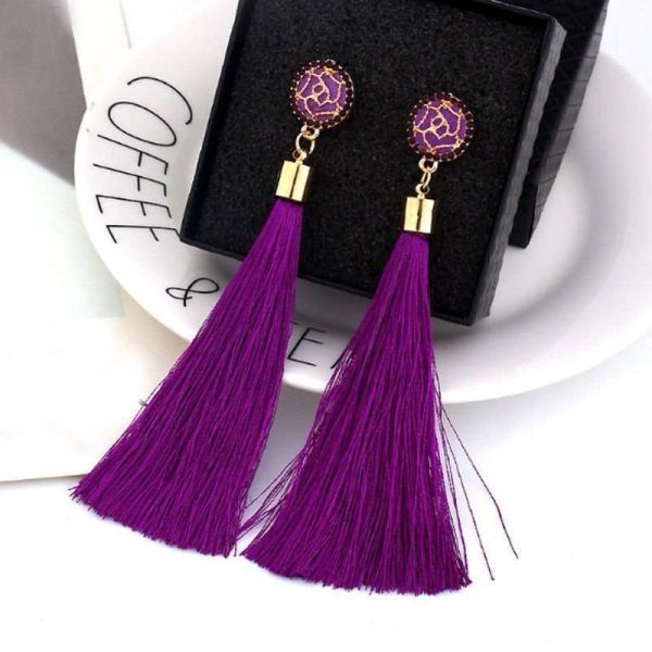 Crystal Tassel Earring