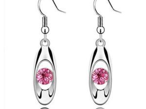 Water drop bud earring pink e1571494956347jpg